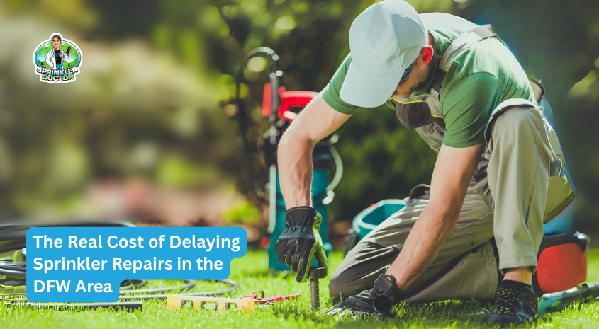 The real cost of delaying sprinklers repairs in the DFW area
